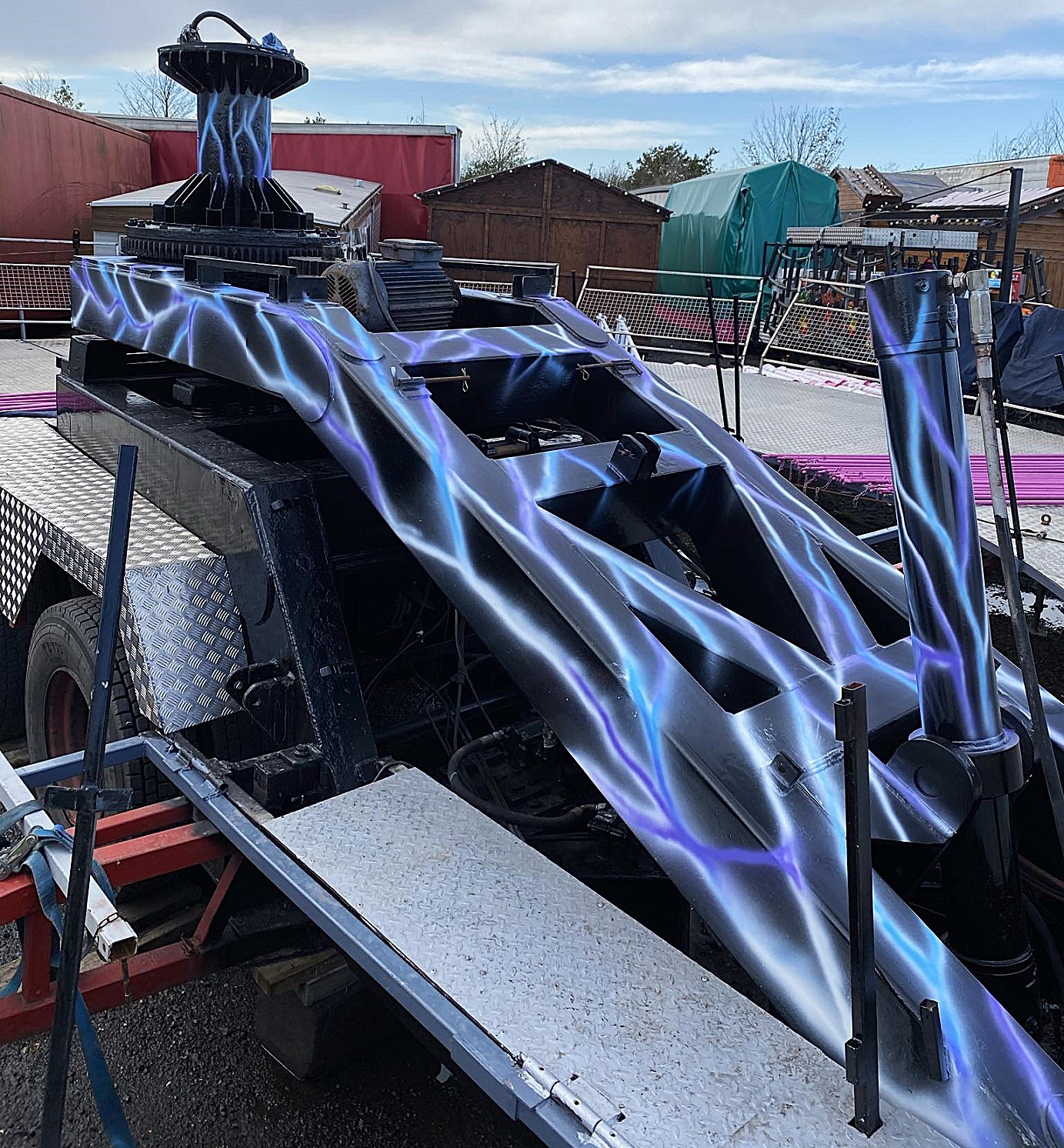 Sky Fall Paratrooper becomes Electric Dance